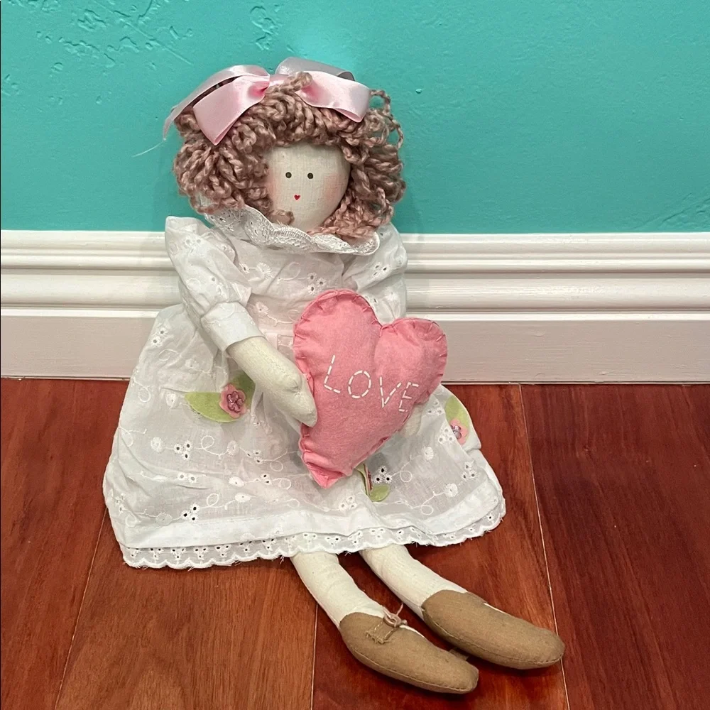 Valentine's Doll with Pink